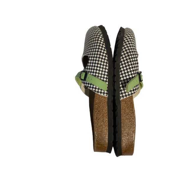 Birkie’s Houndstooth MaryJanes slip on sandals size 9.5 40 uk - Picture 6 of 11